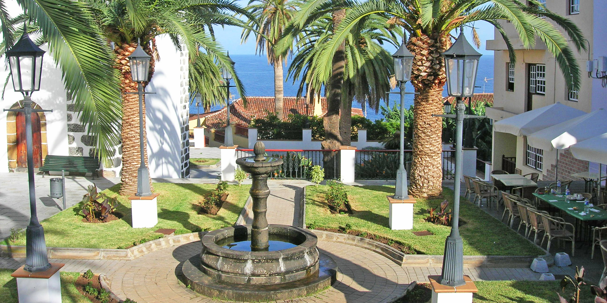 Terrasse in San Michael auf La Palma