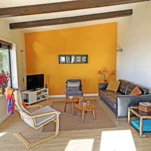 Casa Pedregales living room